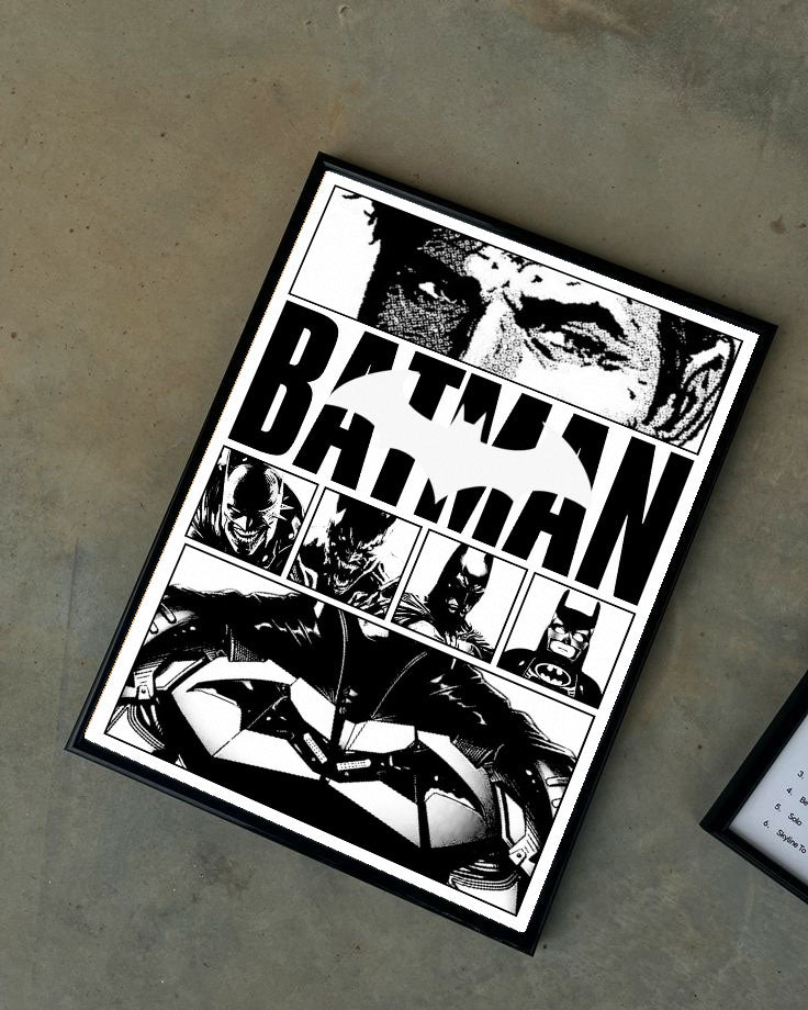 Batman Çerçeveli Poster
