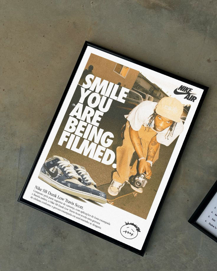 Nike Çerçeveli Poster