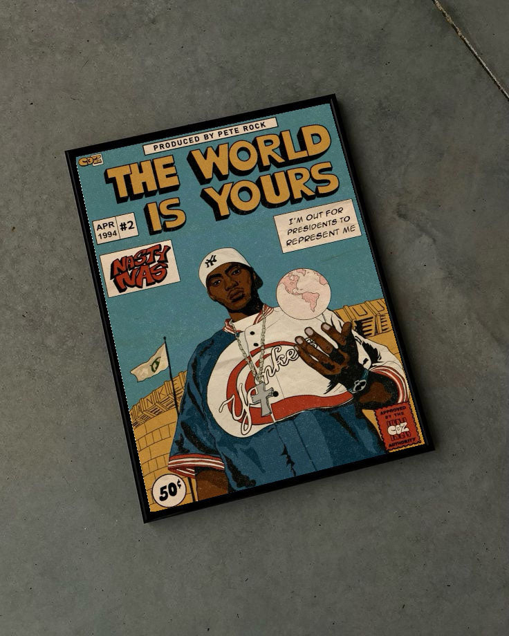 50 Cent Çerçeveli Poster