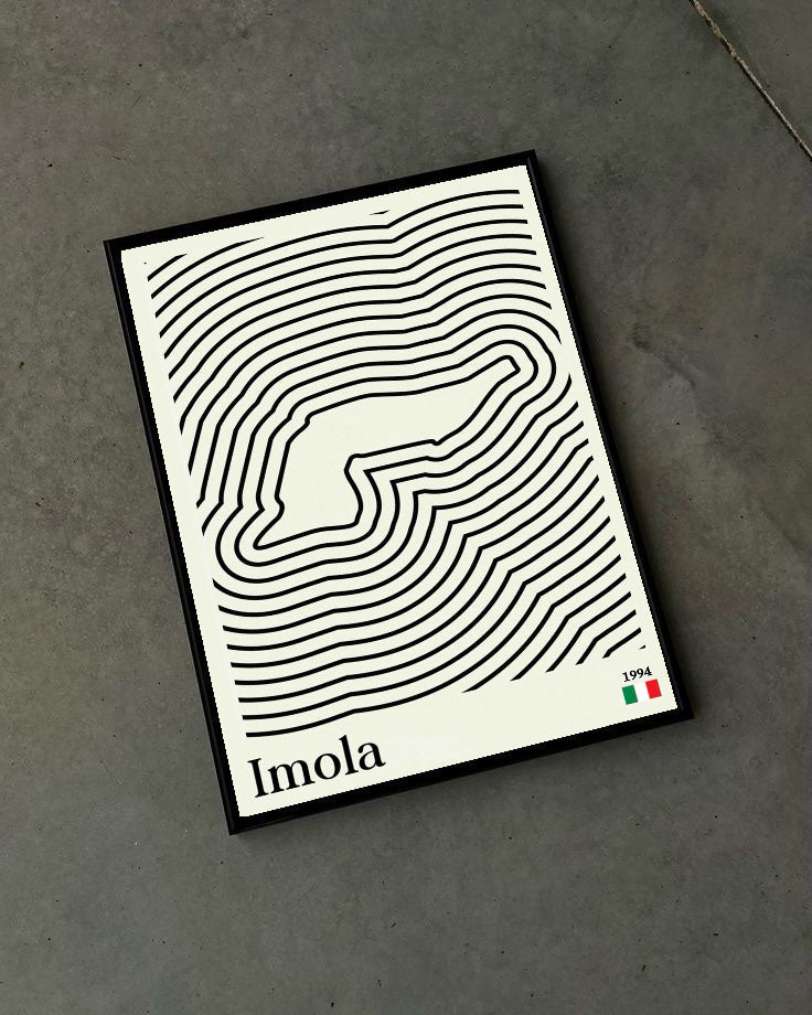 Imola Çerçeveli Poster